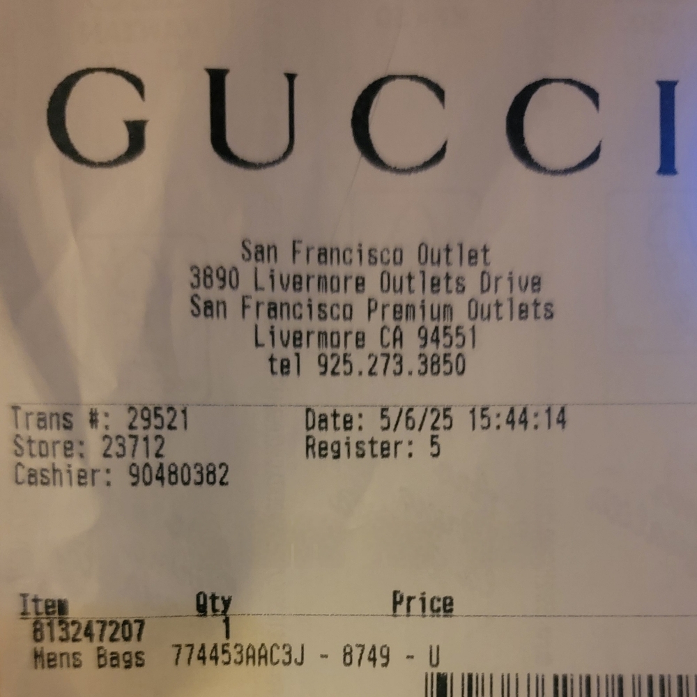 Men's Gucci Blue and Orange Men's Bag - Picture 12 of 16